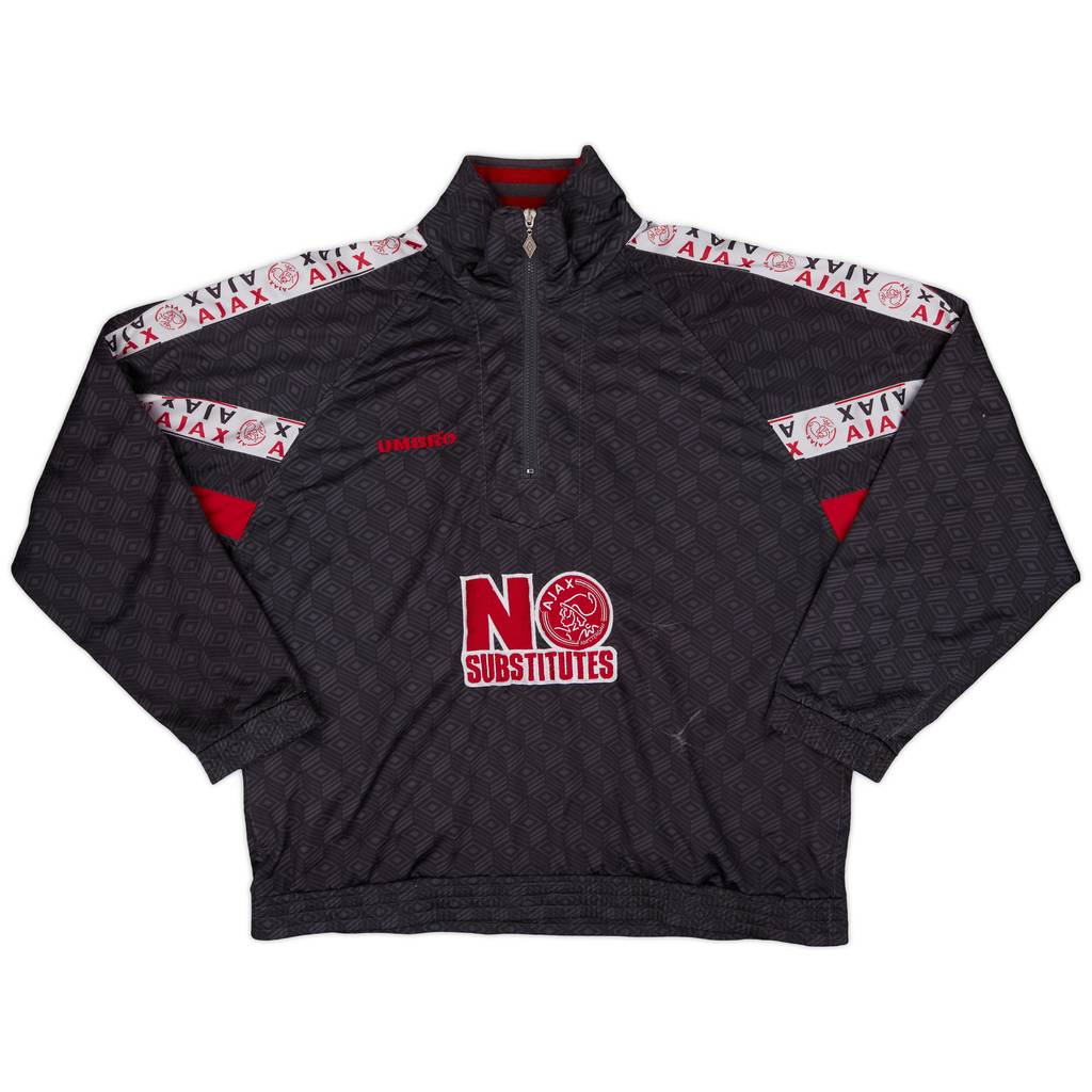 1996-97 Ajax Umbro 1/4 Zip Training Top - 6/10 - (XXL)