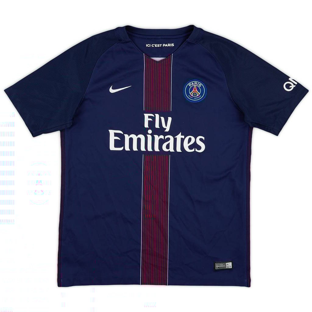 2016-17 Paris Saint-Germain Home Shirt - 9/10 - (XL.Boys)