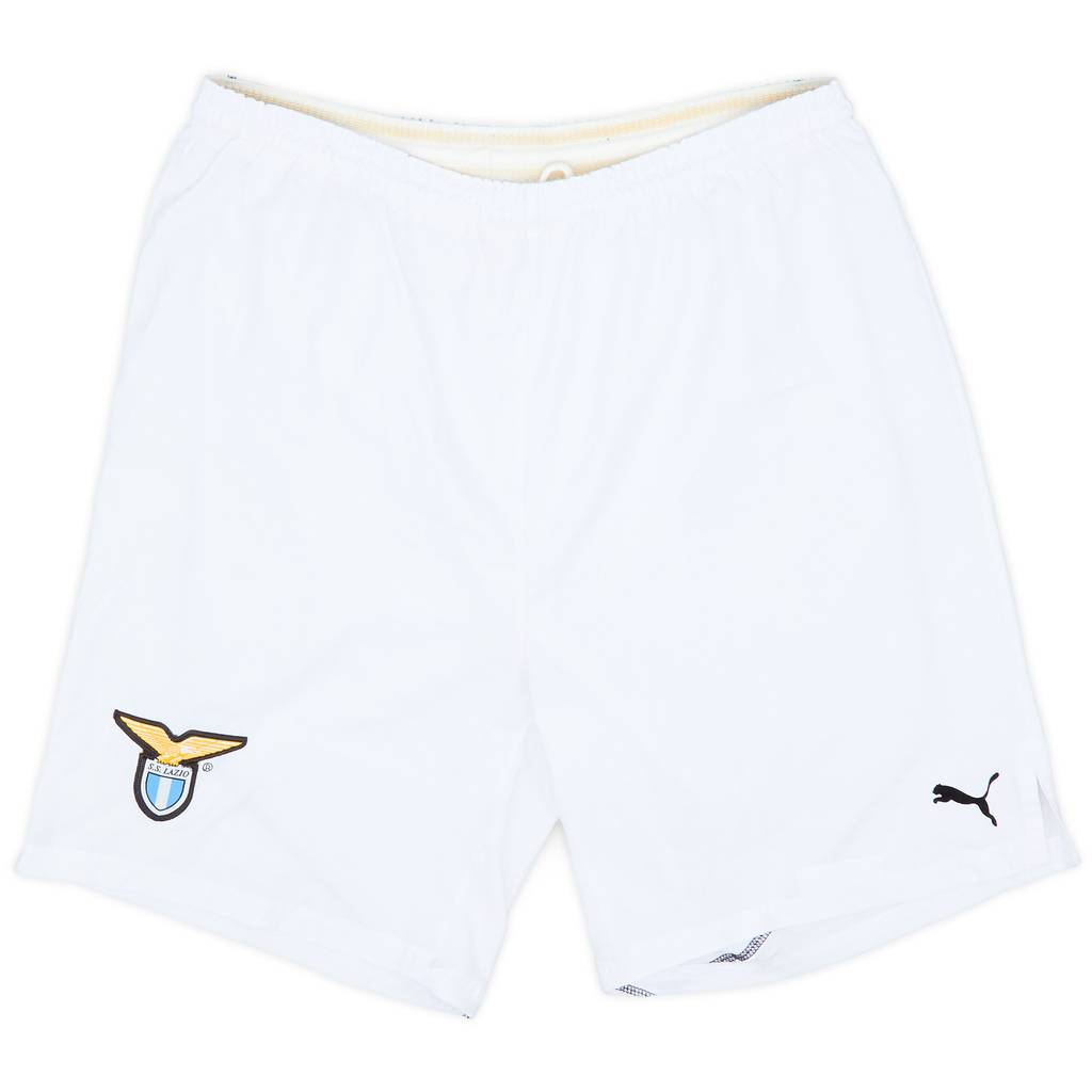 2009-10 Lazio Home Shorts - 7/10 - (XL)
