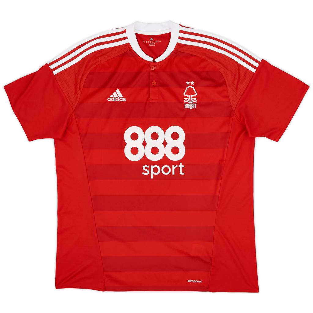 2016-17 Nottingham Forest Home Shirt - 8/10 - (XL)