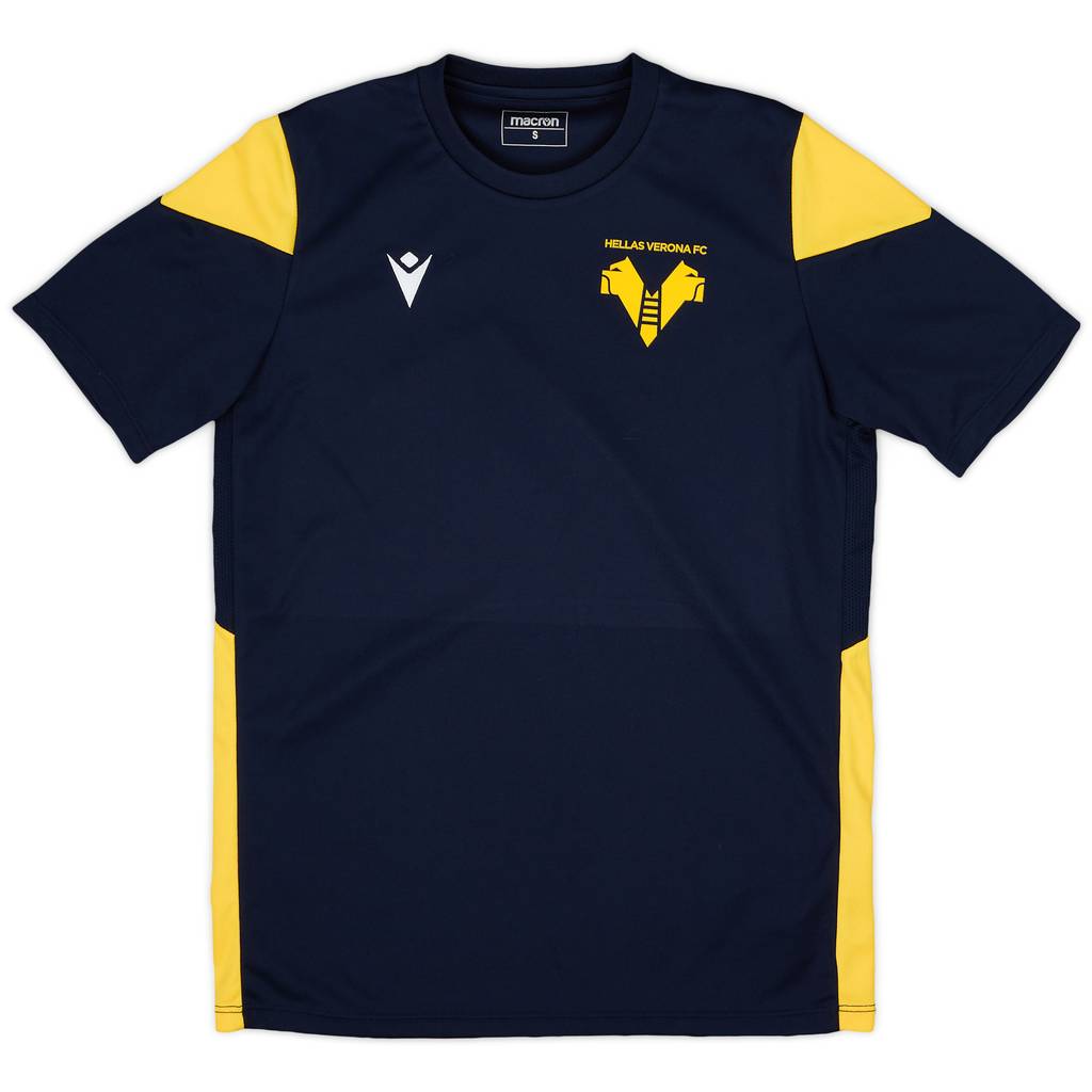2020-21 Hellas Verona Macron Training Shirt - 9/10 - (S)