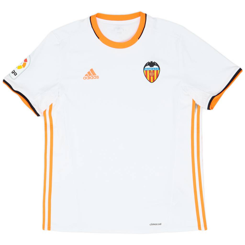 2016-17 Valencia Home Shirt - 7/10 - (L)