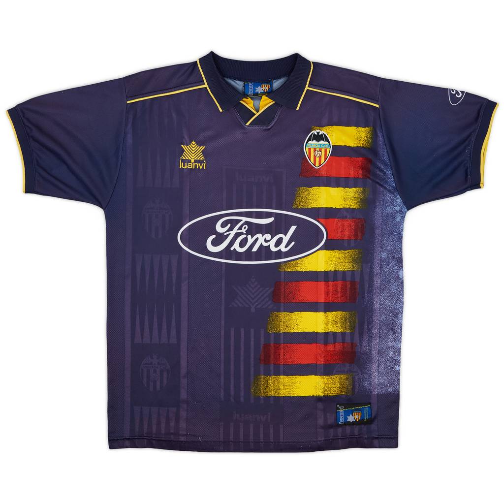 1996-97 Valencia Away Shirt - 8/10 - (M)