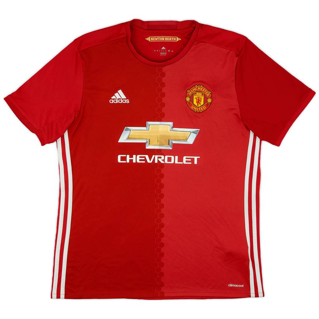 2016-17 Manchester United Home Shirt - 5/10 - (L)