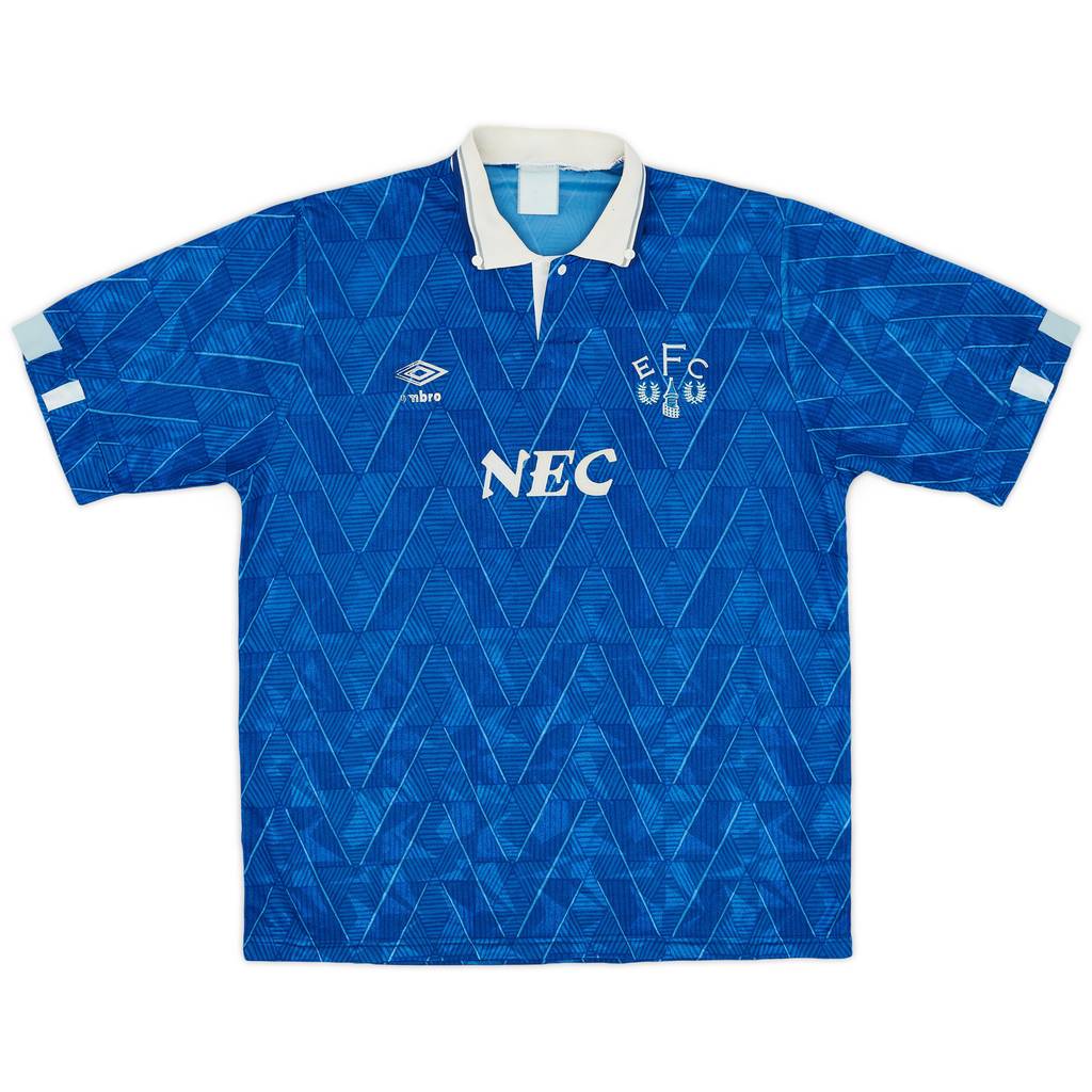 1988-91 Everton Home Shirt - 6/10 - (L)