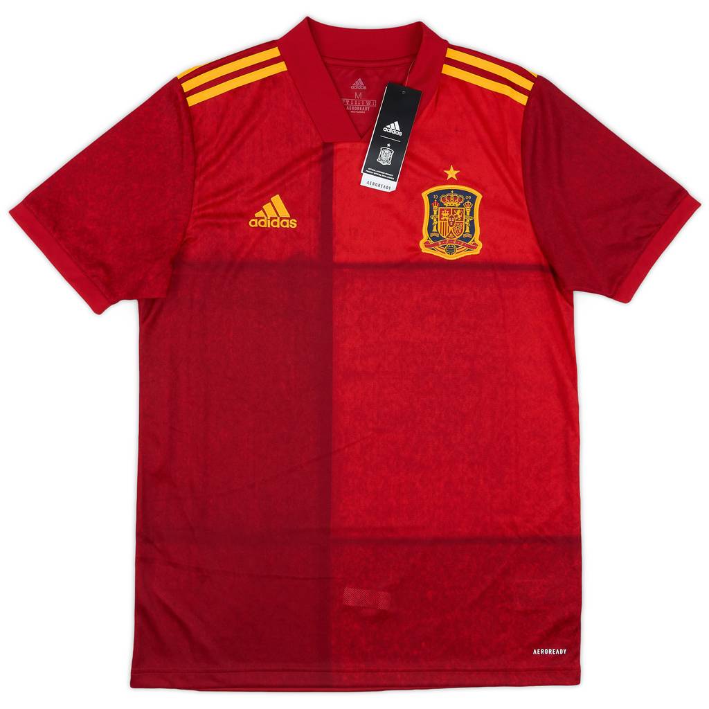 2020-21 Spain Home Shirt (M)