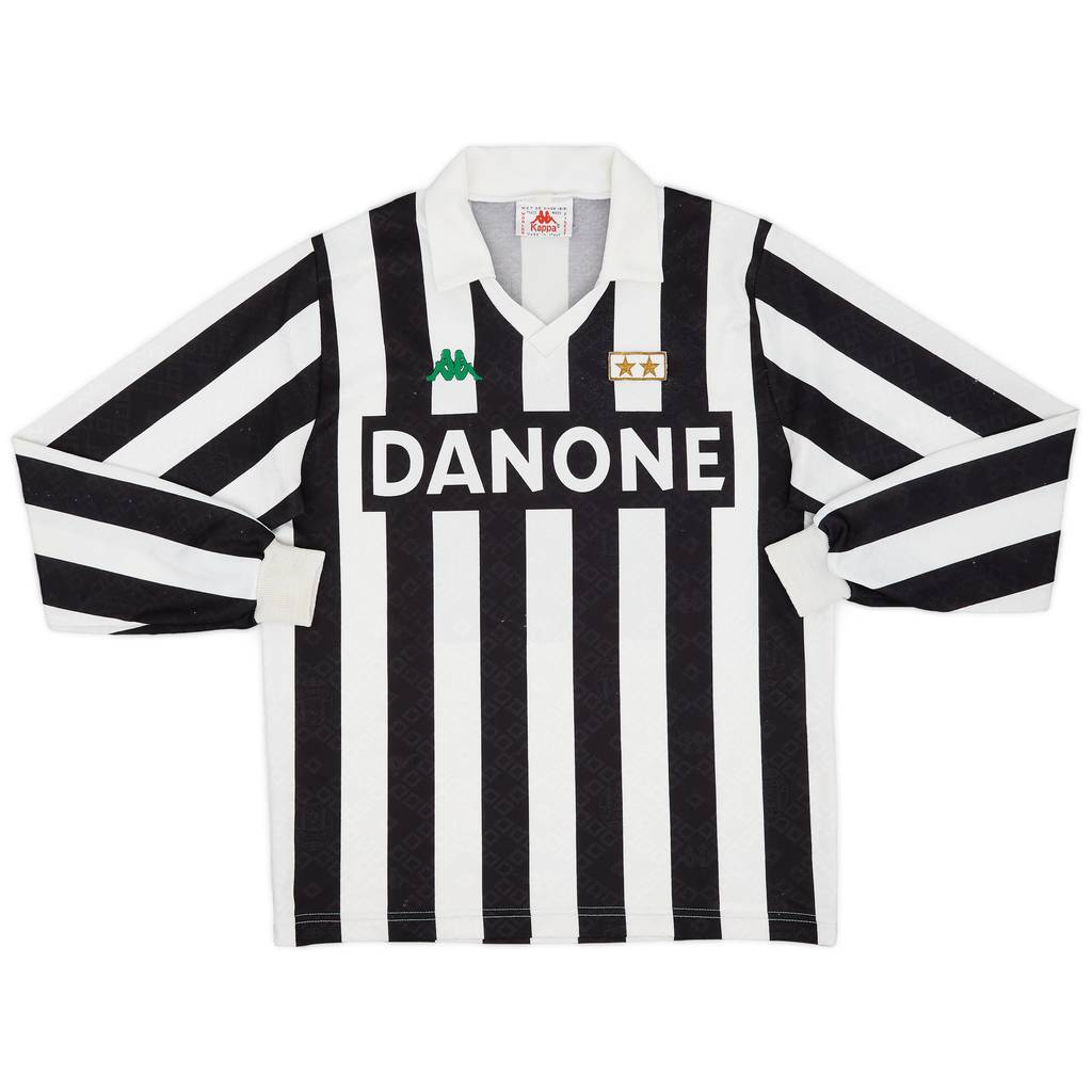 1992-94 Juventus Home L/S Shirt - 8/10 - (M)