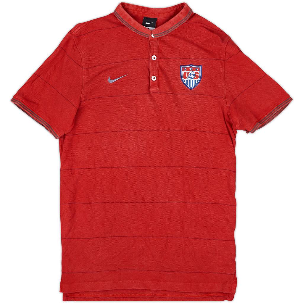 2014-15 USA Nike Polo Shirt - 6/10 - (M)