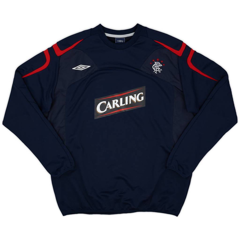 2008-09 Rangers Umbro Sweat Top - 8/10 - (XXL)