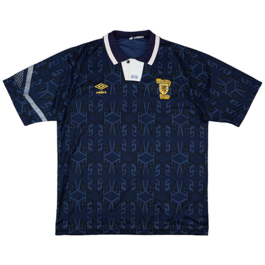 1991-94 Scotland Home Shirt - 6/10 - (L)