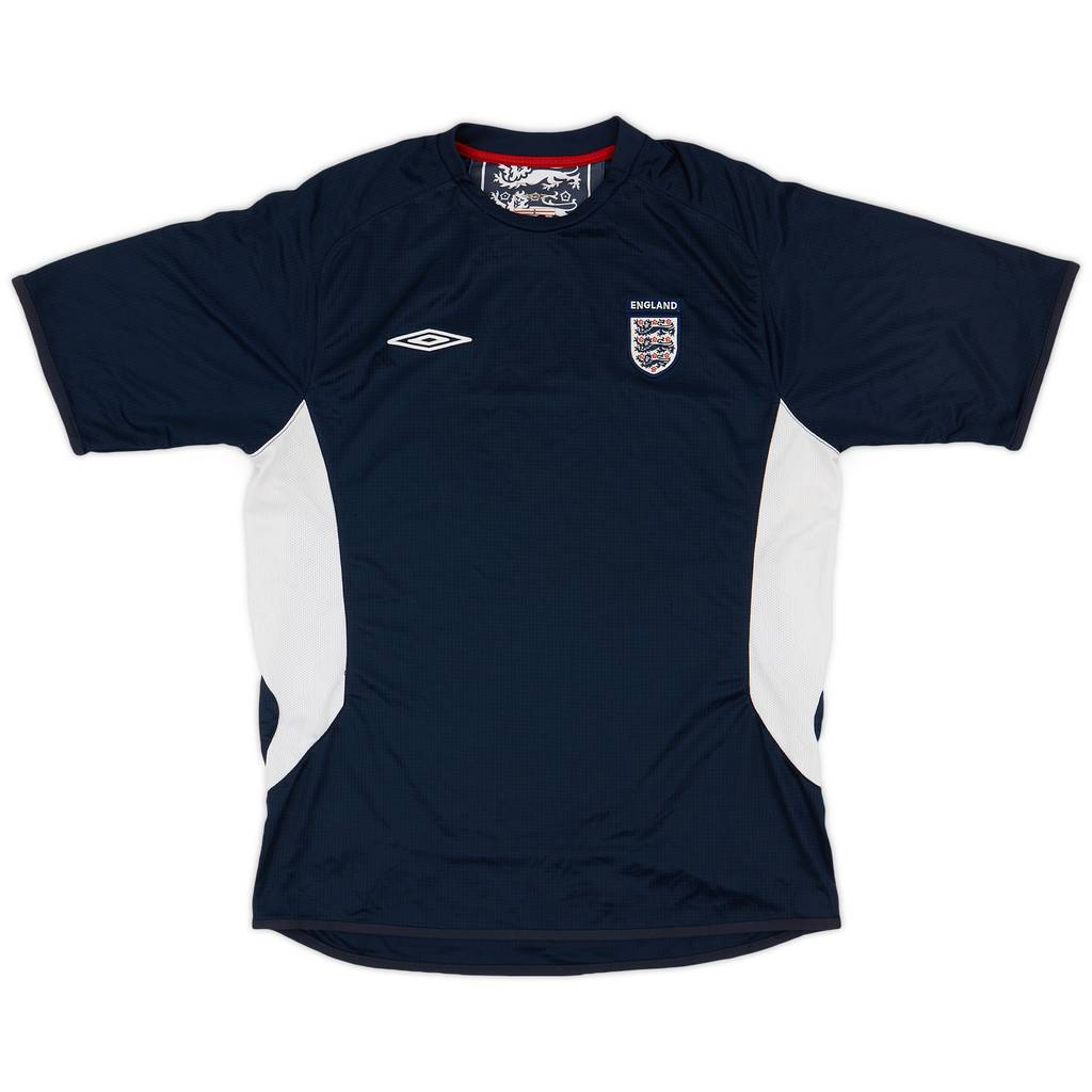 2005-06 England Umbro Training Shirt - 8/10 - (L)