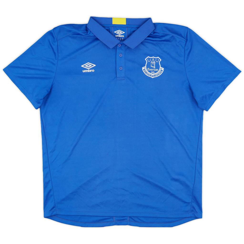 2018-19 Everton Umbro Polo Shirt - 7/10 - (XXL)