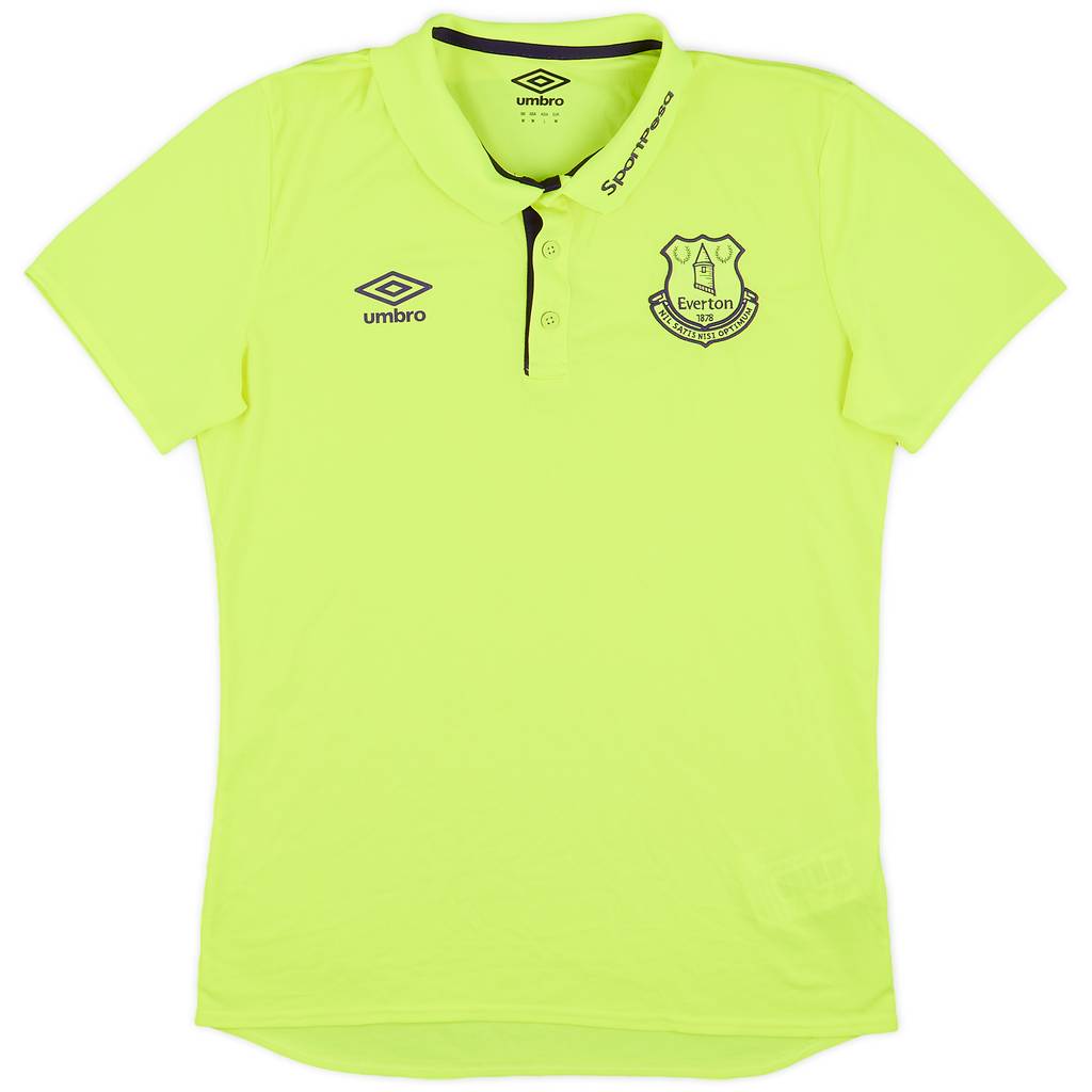 2018-19 Everton Umbro Polo Shirt - 9/10 - (M)