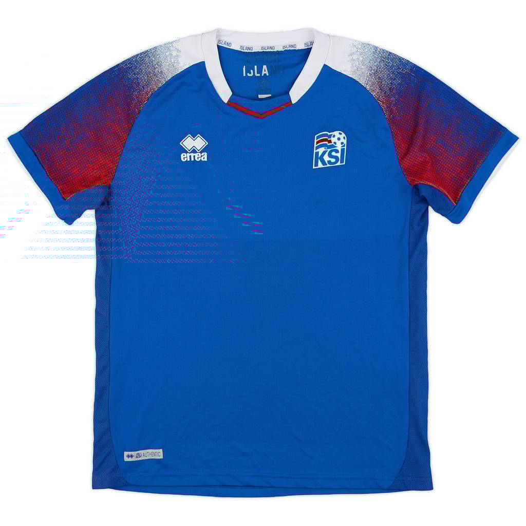 2018-19 Iceland Home Shirt - 8/10 - (L)