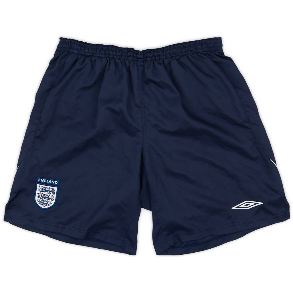 2007-09 England Home Shorts - 7/10 - (XL)