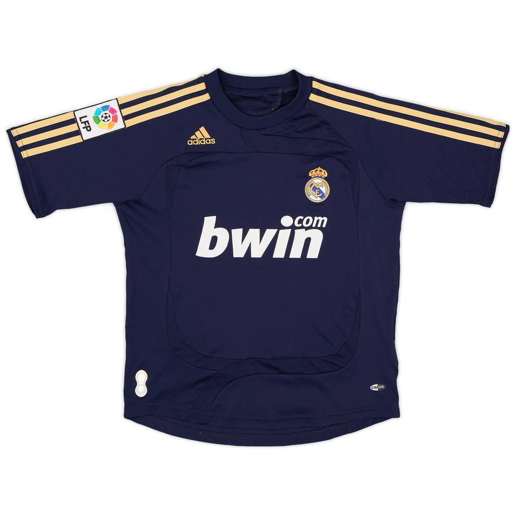 2007-08 Real Madrid Away Shirt - 8/10 - (S.Boys)