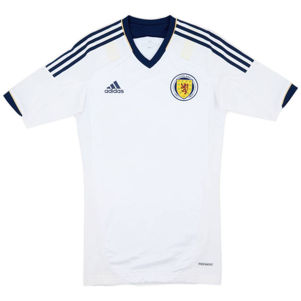 2012-14 Scotland Player Issue Techfit Away Shirt - 9/10 - (S)