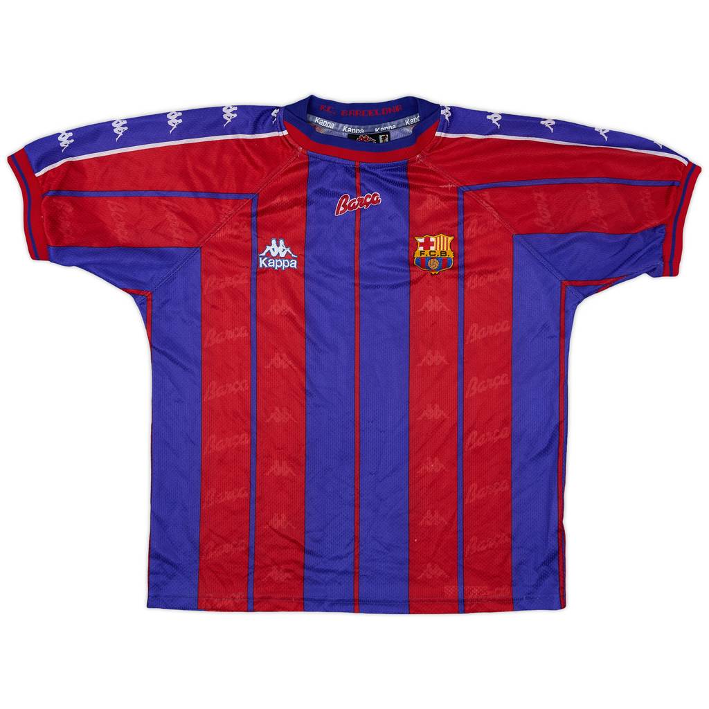 1997-98 Barcelona Home Shirt - 5/10 - (S)