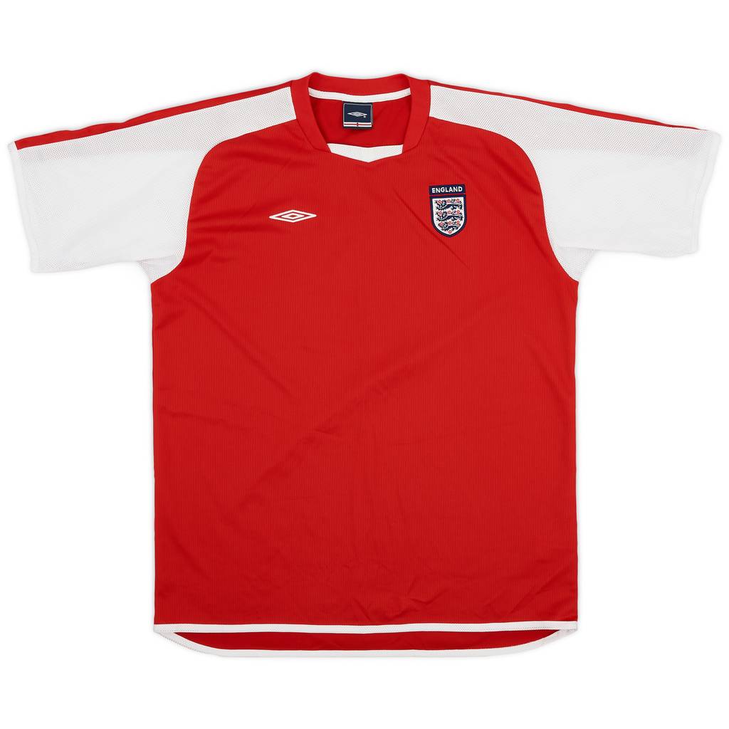 2004-05 England Umbro Training Shirt - 8/10 - (L)