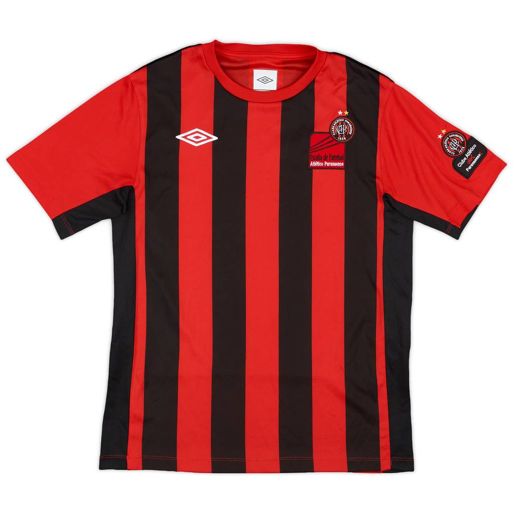 2010 Athletico Paranaense 'Escola de Futebol' Umbro Training Shirt - 9/10 - (S)