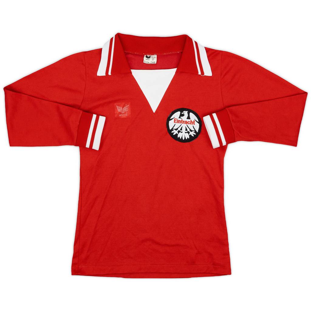 1978-79 Eintracht Frankfurt Home L/S Shirt - 6/10 - (S)