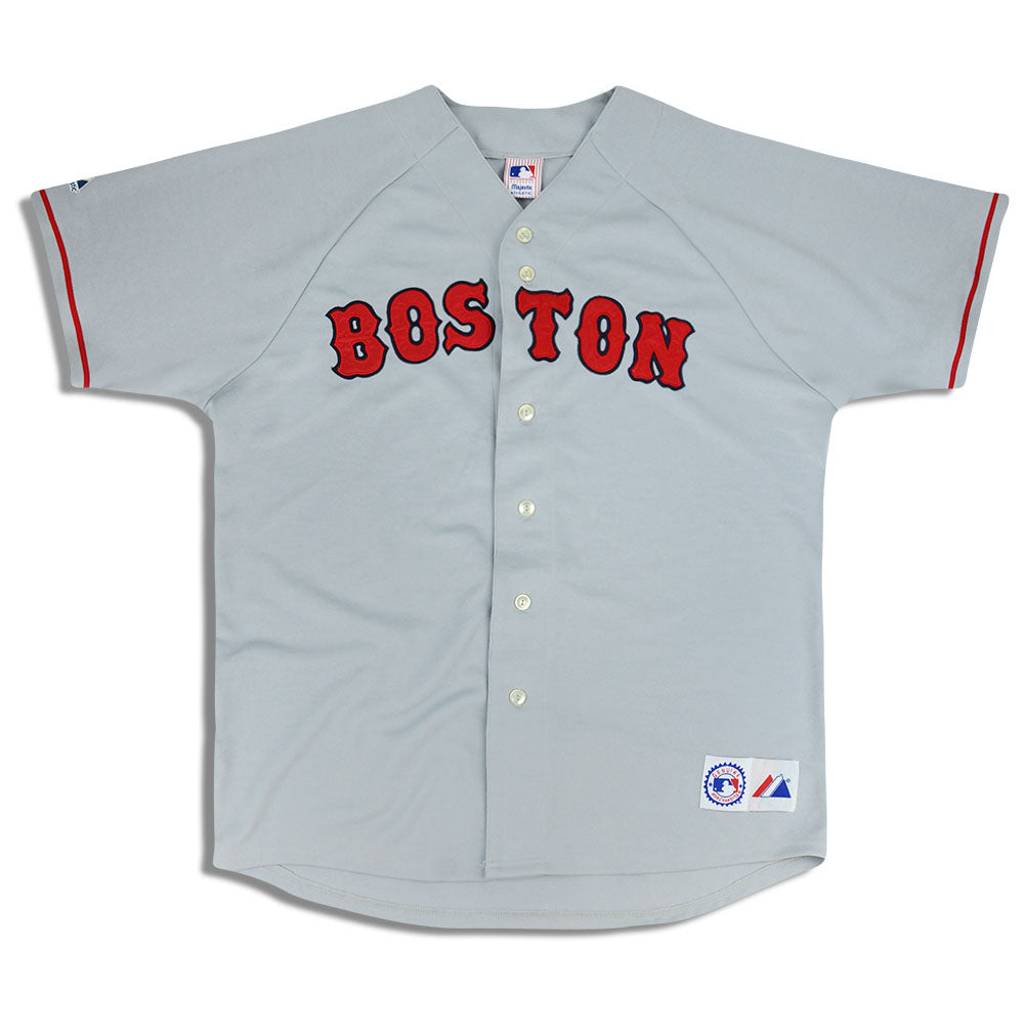2005-08 Boston Red Sox Majestic Jersey (Away) XL