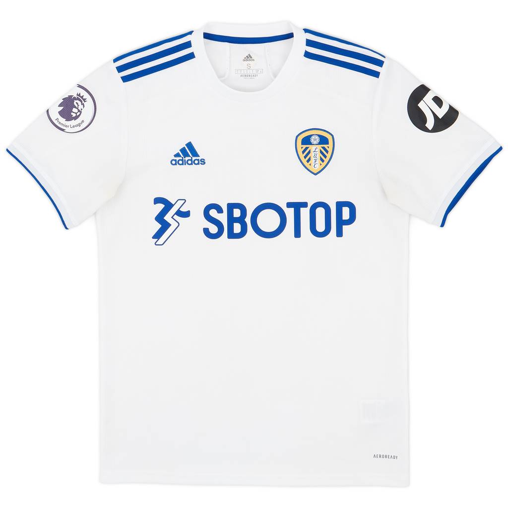 2020-21 Leeds United Home Shirt - 9/10 - (S)