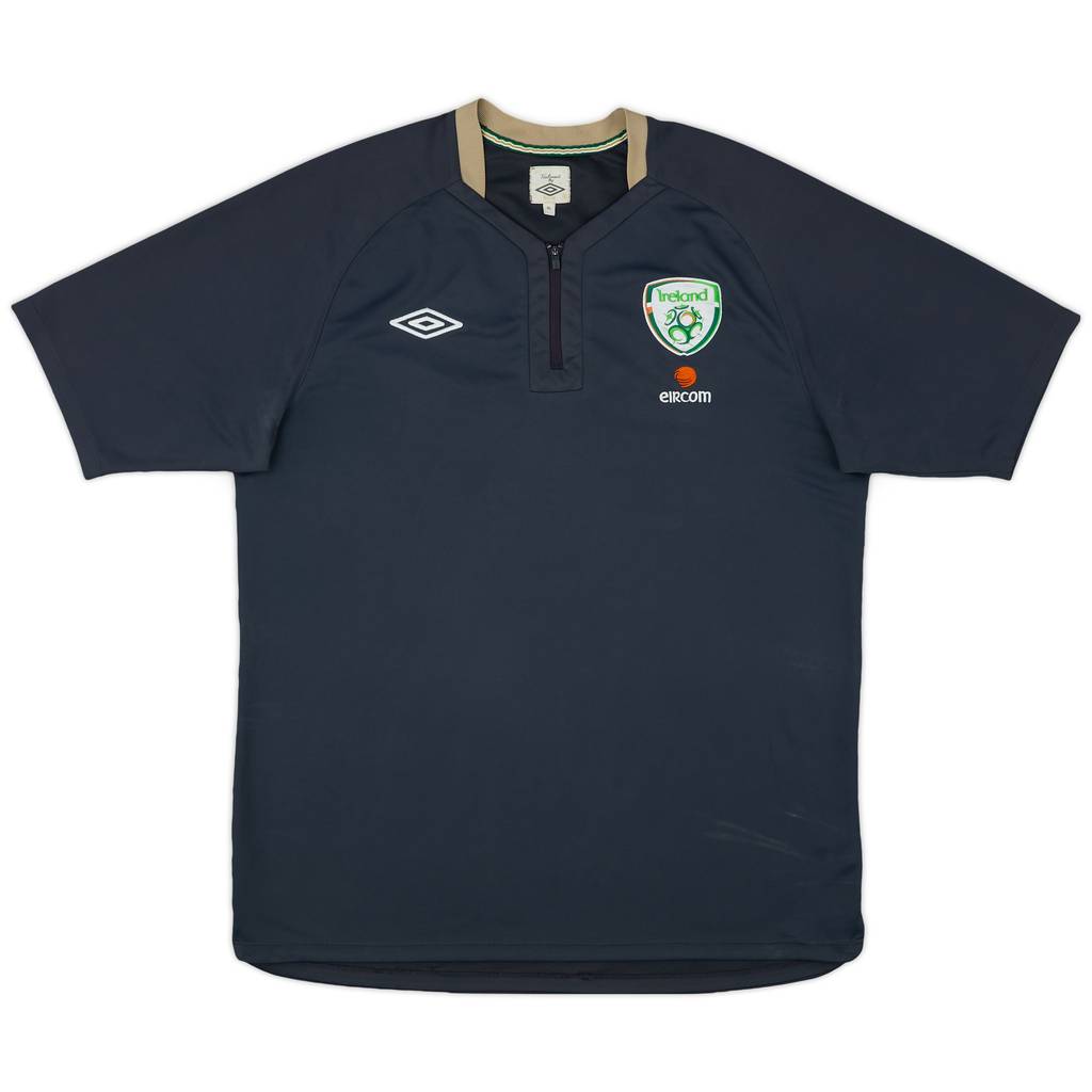 2010-12 Ireland Umbro 1/4 Zip Training Top - 7/10 - (XL)