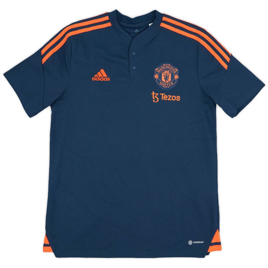 2022-23 Manchester United adidas Polo Shirt - 8/10 - (M)