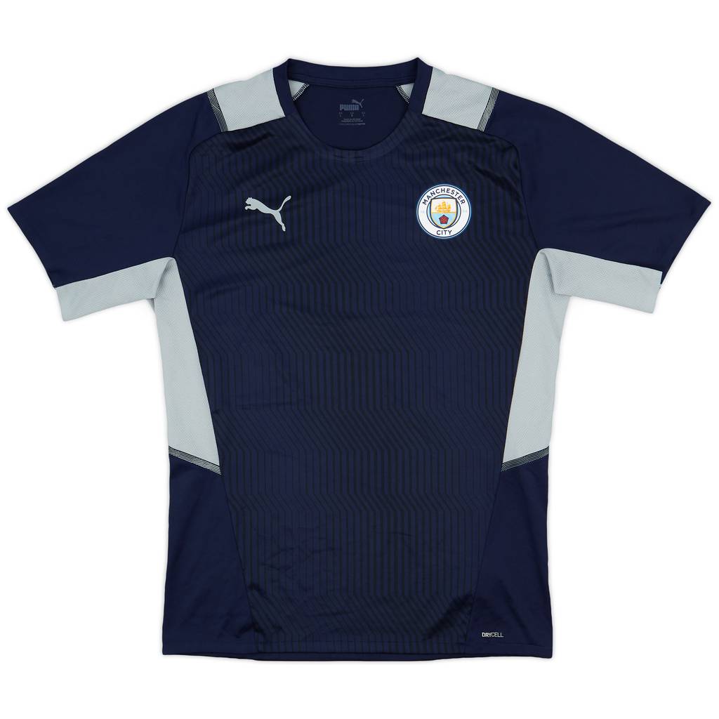2021-22 Manchester City Puma Training Shirt - 9/10 - (L)