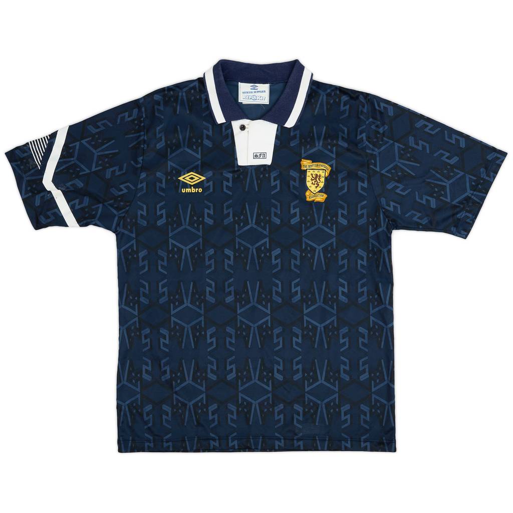 1991-94 Scotland Home Shirt - 7/10 - (L)