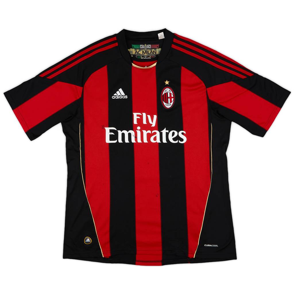 2010-11 AC Milan Home Shirt - 5/10 - (L)