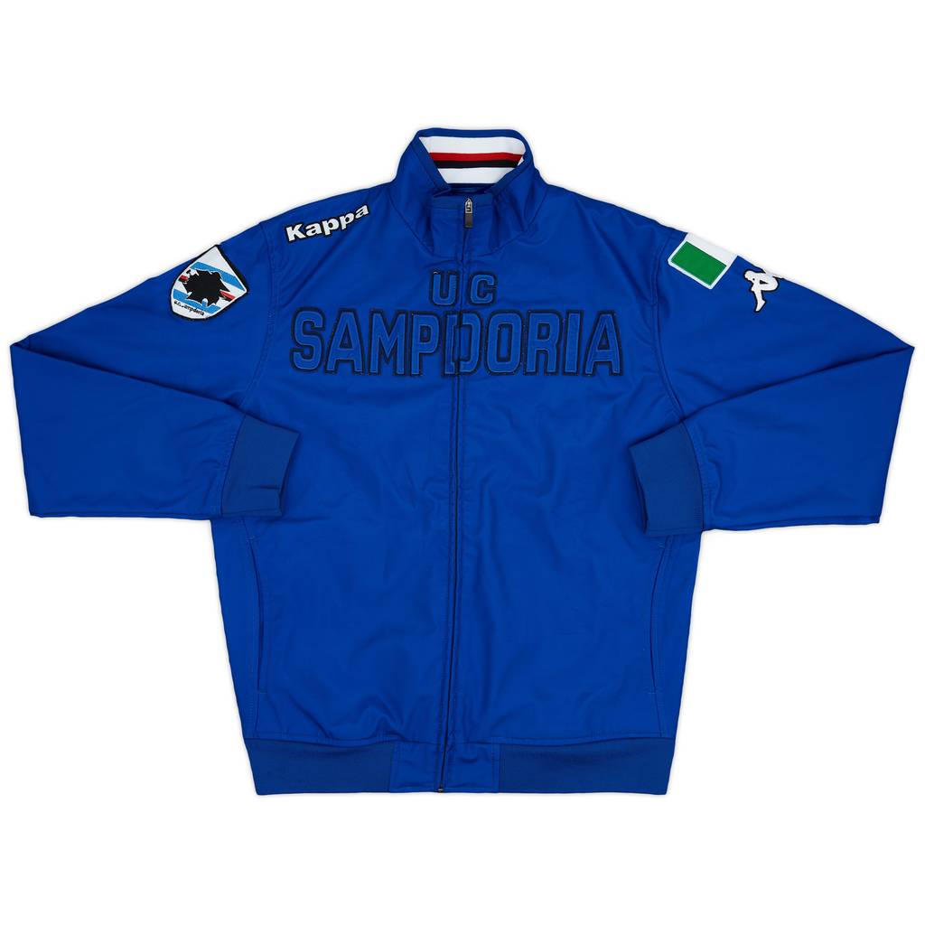 2010-11 Sampdoria Kappa Track Jacket - 8/10 - (XL)