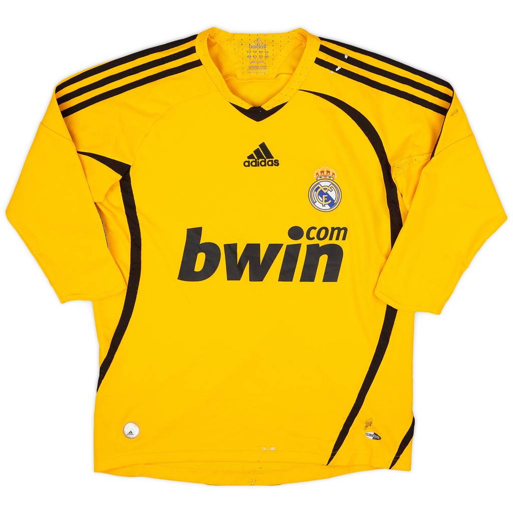 2008-09 Real Madrid GK Shirt - 6/10 - (L.Boys)