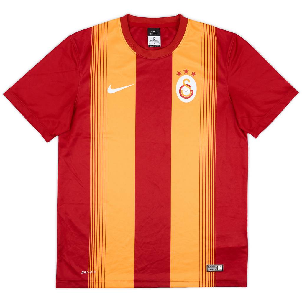 2014-15 Galatasaray Basic Home Shirt - 9/10 - (M)