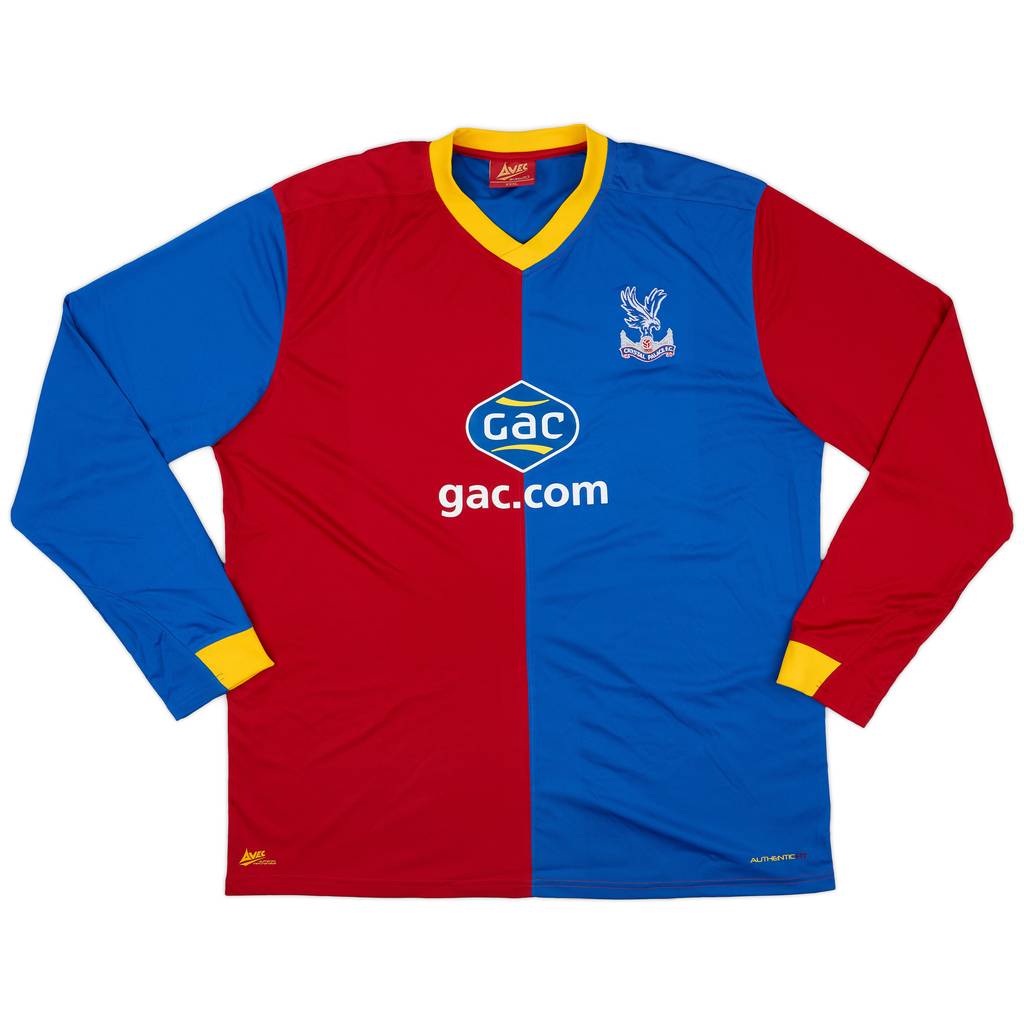2013-14 Crystal Palace Home L/S Shirt - 8/10 - (3XL)