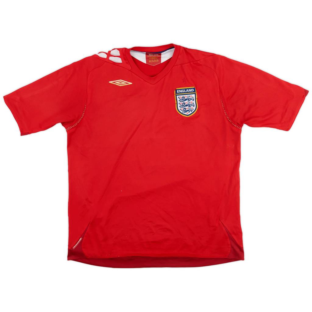 2006-08 England Away Shirt - 4/10 - (XL)