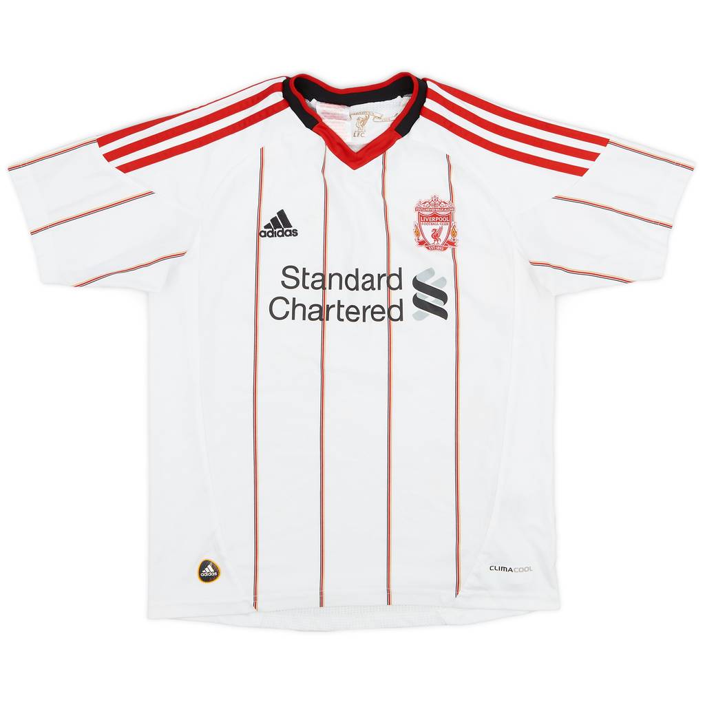 2010-11 Liverpool Away Shirt - 8/10 - (M.Boys)