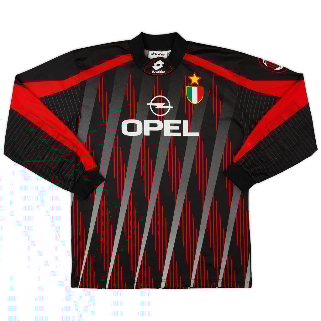 1996-97 AC Milan GK Shirt - 8/10 - (XL.Boys)