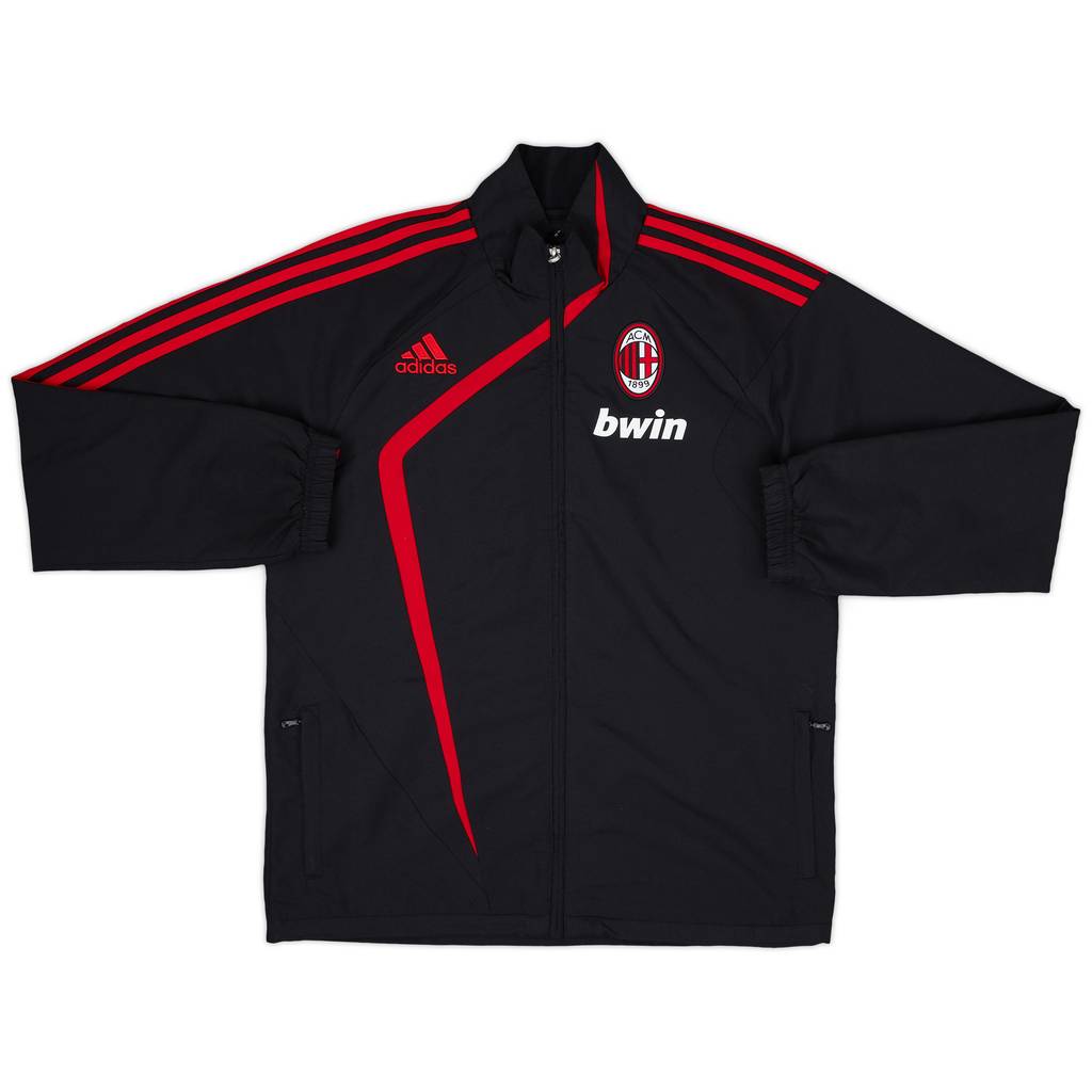 2009-10 AC Milan adidas Track Jacket - 9/10 - (S)