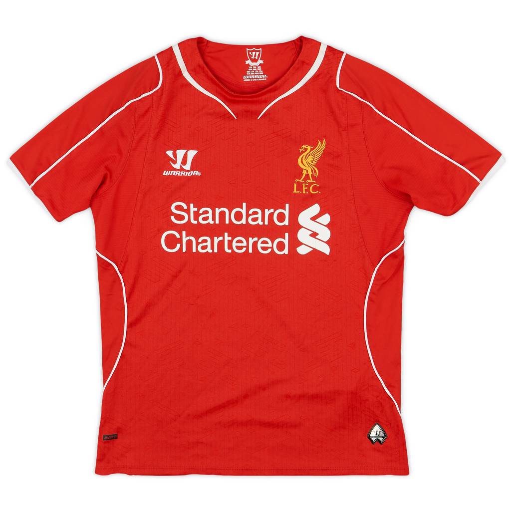 2014-15 Liverpool Home Shirt - 7/10 - (M.Boys)