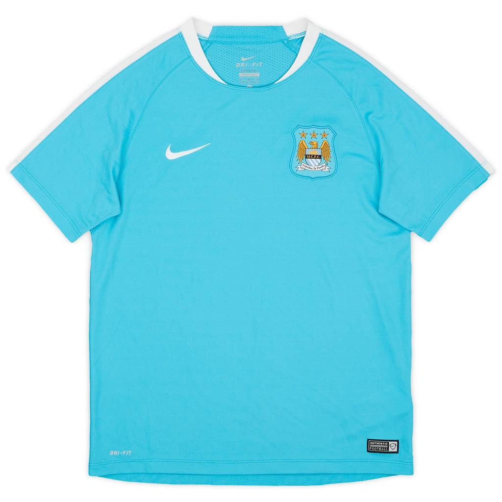 2015-16 Manchester City Nike Training Shirt - 8/10 - (XL.Boys)