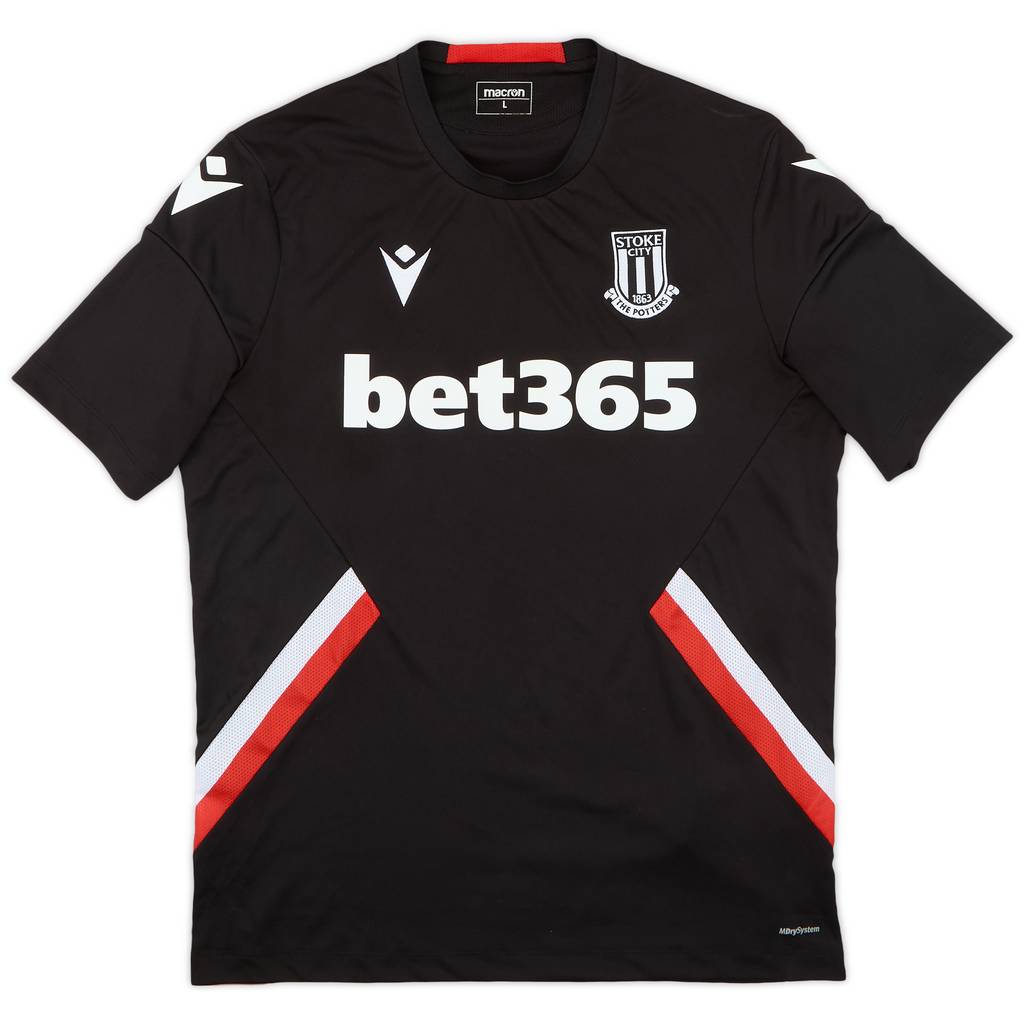 2022-23 Stoke City Macron Training Shirt - 8/10 - (L)