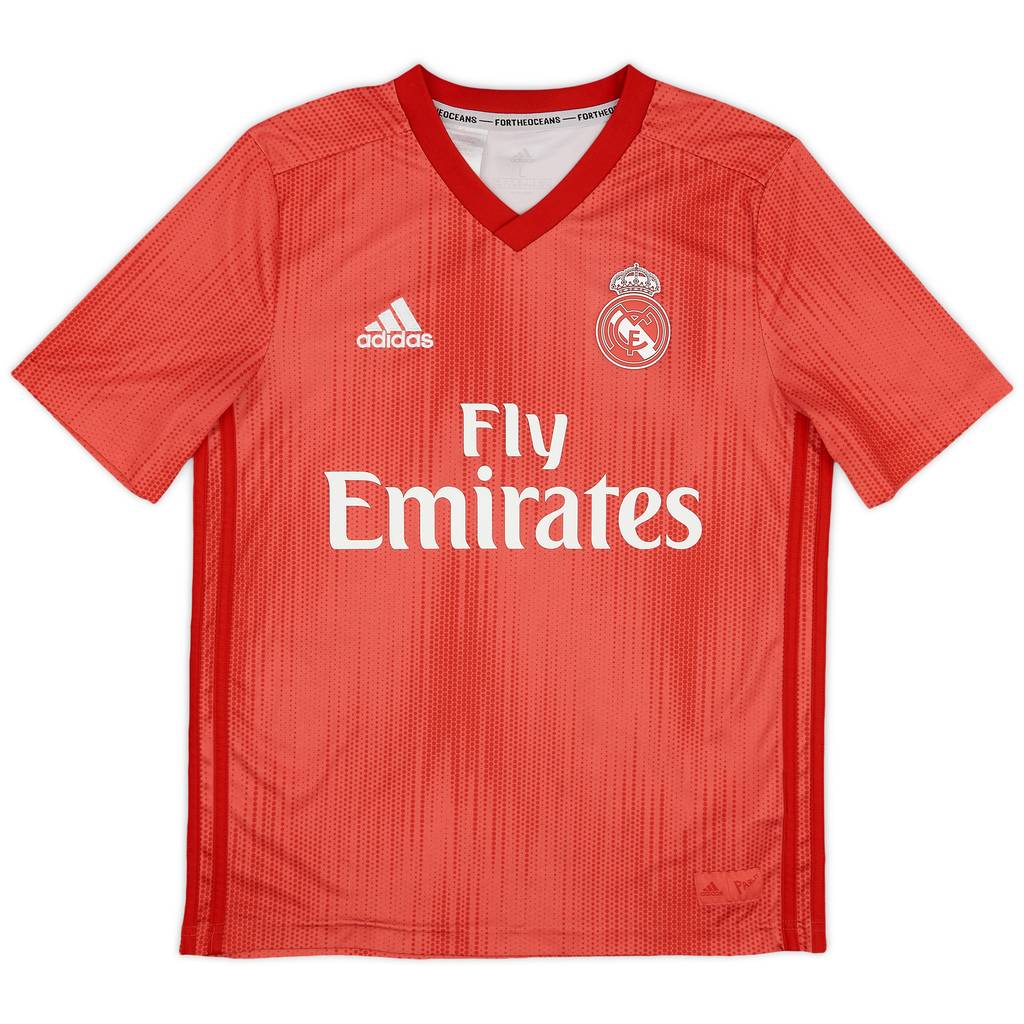 2018-19 Real Madrid Third Shirt - 8/10 - (L.Boys)