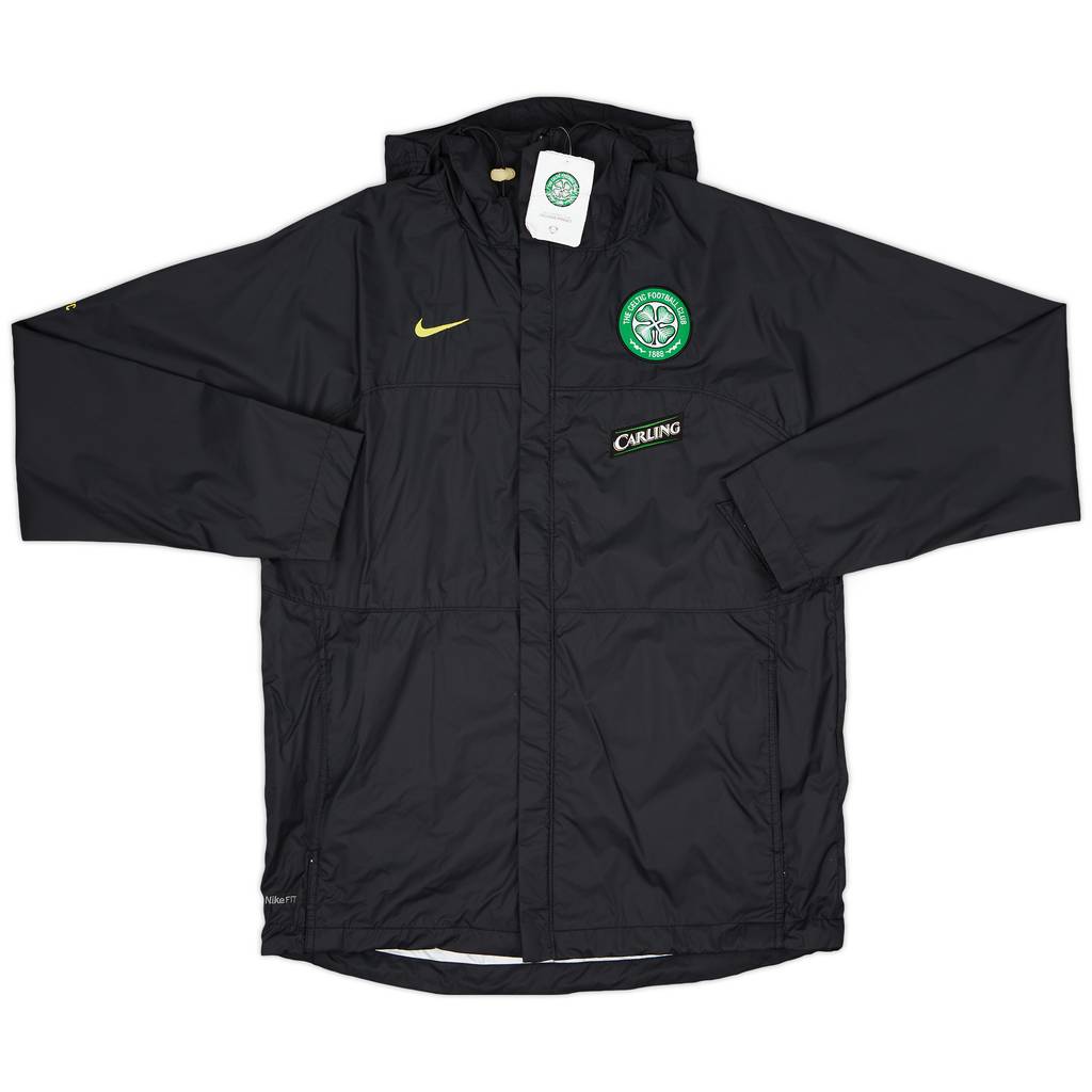 2008-09 Celtic Nike Hooded Rain Jacket (M)