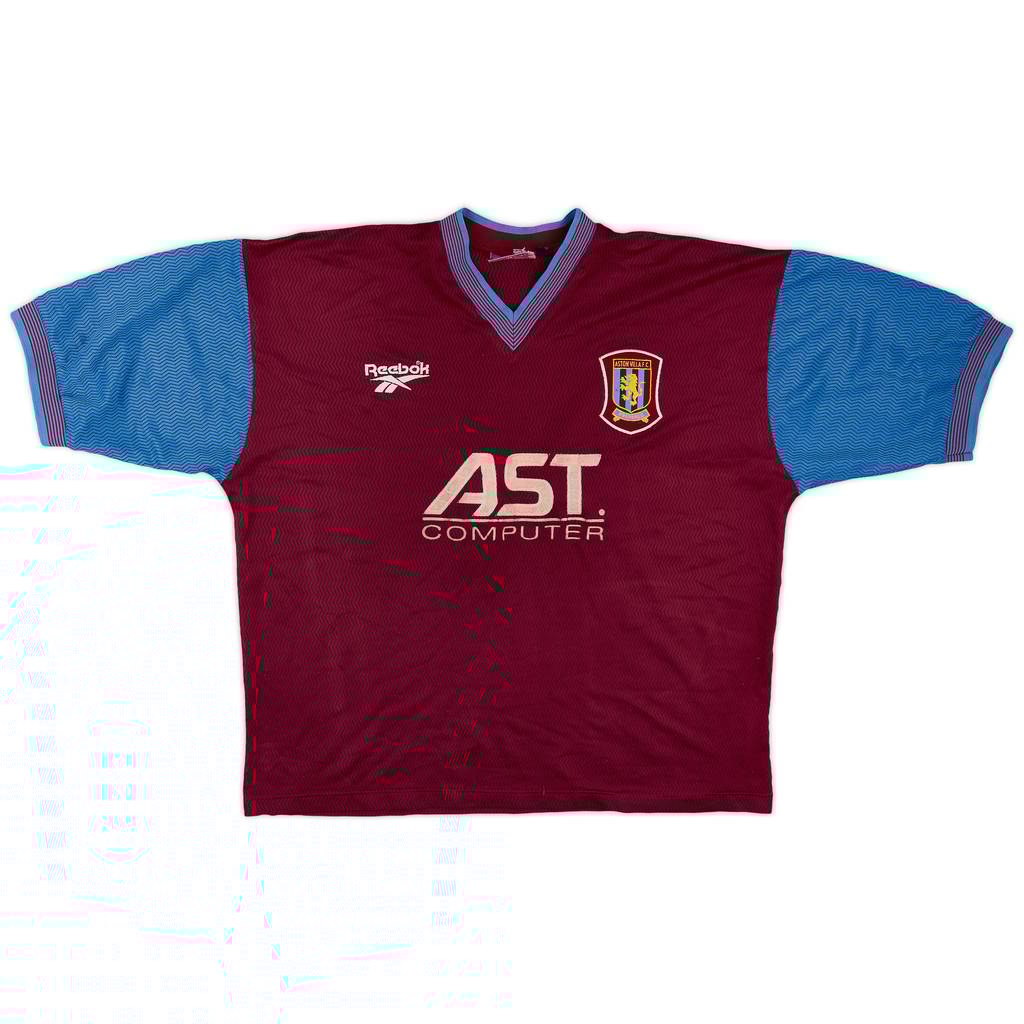 1997-98 Aston Villa Home Shirt - 5/10 - (XL)