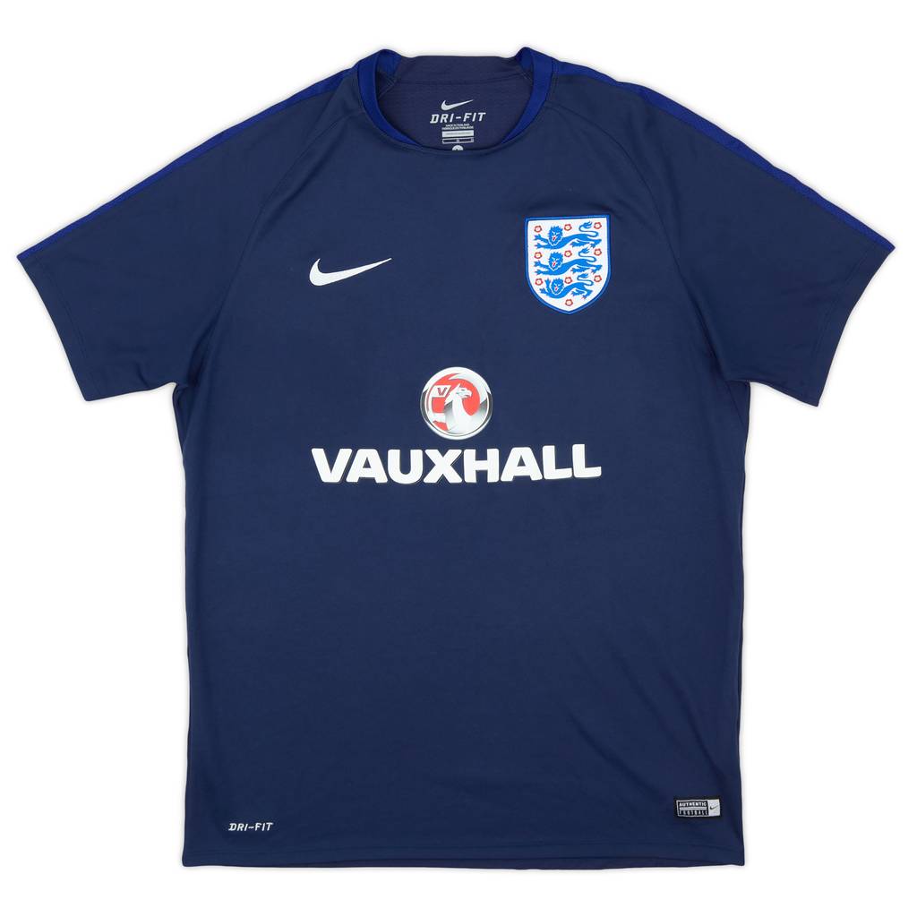 2016-17 England Nike Training Shirt - 9/10 - (L)