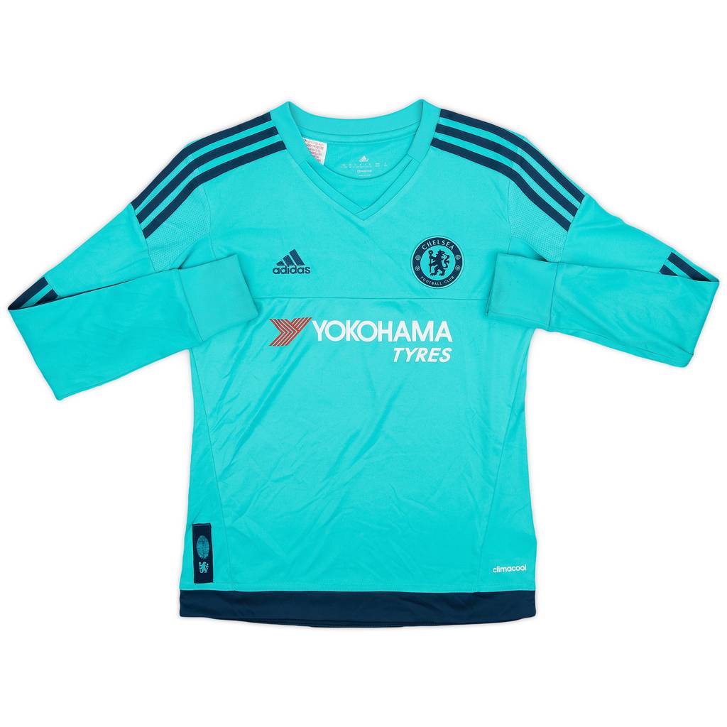 2015-16 Chelsea GK Shirt - 8/10 - (M.Boys)