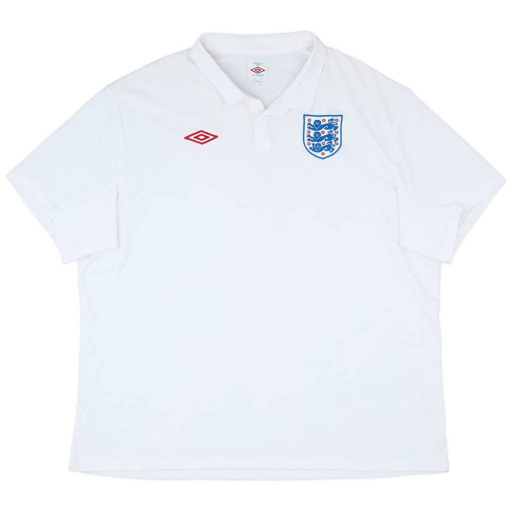 2009-10 England Home Shirt - 8/10 - (3XL)