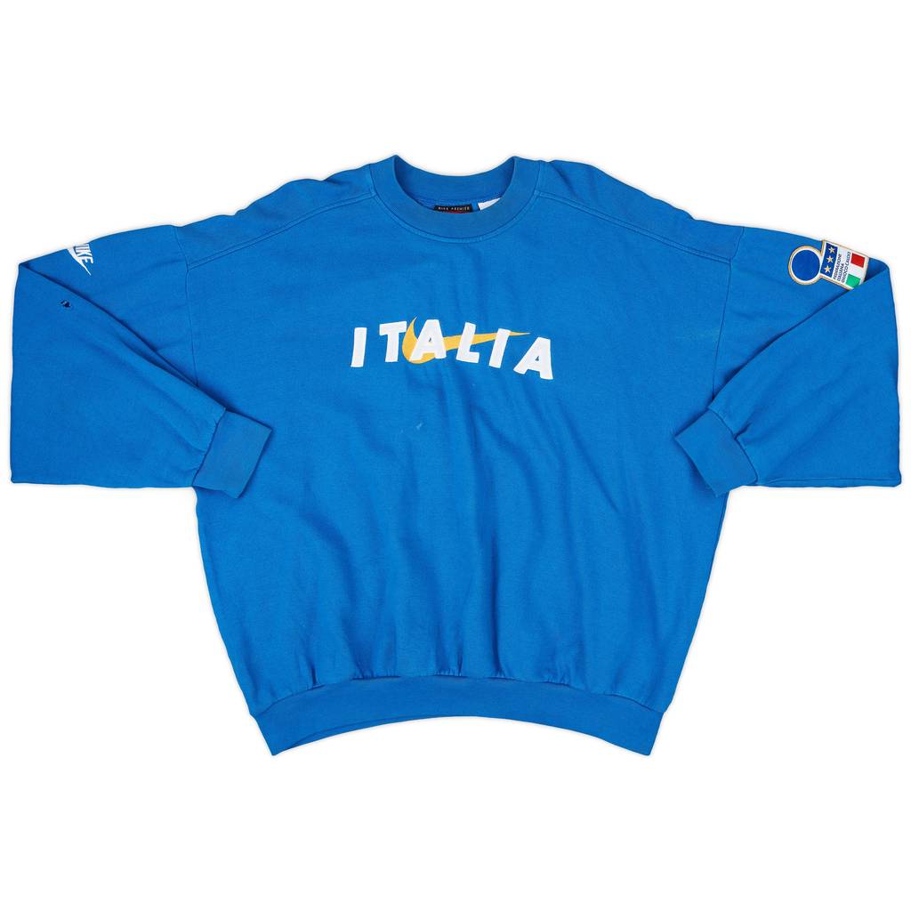 1995-96 Italy Nike Sweat Top - 5/10 - (XL)